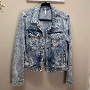 Free Peoples Denim Jacket Size L